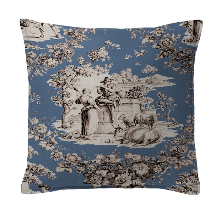 Genie Wedgwood Decorative Pillow - Size 20" Square Thumbnail