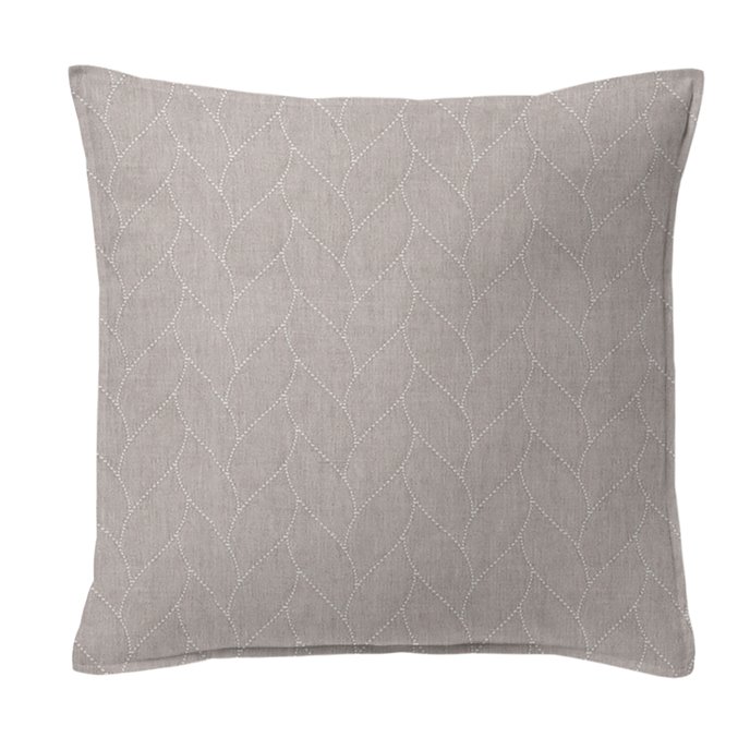 Zickwood Ecru Decorative Pillow - Size 24" Square Thumbnail
