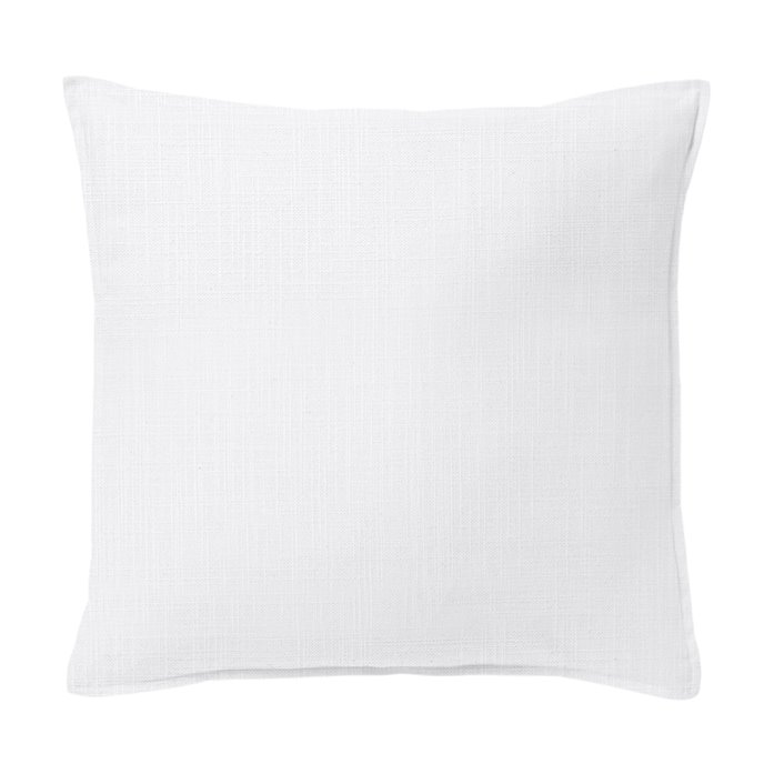 Ancebridge Bright White Decorative Pillow - Size 20" Square Thumbnail