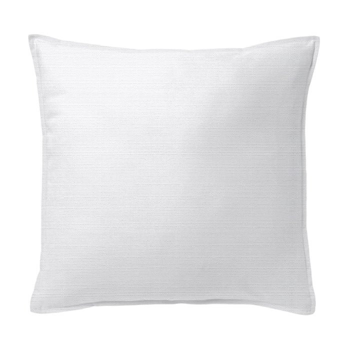 Nova White Decorative Pillow - Size 20" Square Thumbnail