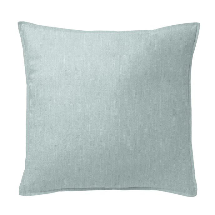 Sutton Aqua Mist Decorative Pillow - Size 20" Square Thumbnail