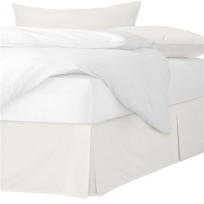 Sutton Pearl Platform Bed Skirt - Size Twin 15" Drop Thumbnail