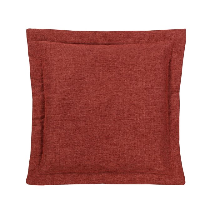 Zen Linen Euro Sham - Woven Red Thumbnail