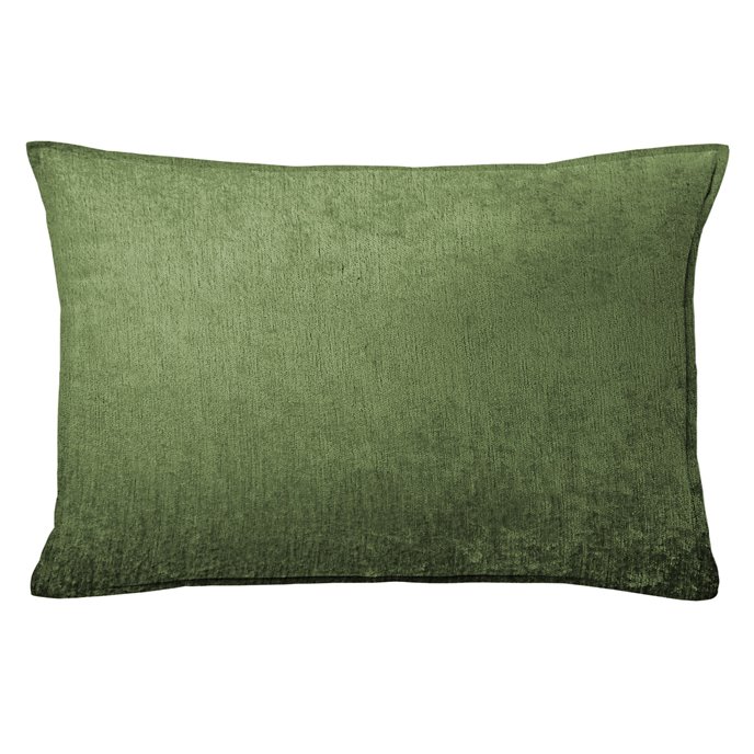 Juno Velvet Caper Decorative Pillow - Size 14"x20" Rectangle Thumbnail