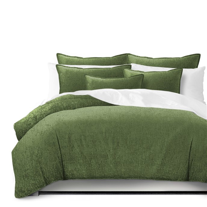 Juno Velvet Caper Comforter and Pillow Sham(s) Set - Size Twin Thumbnail