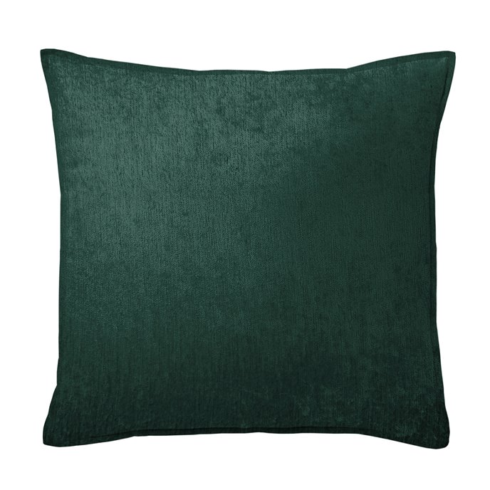 Juno Velvet Emerald Decorative Pillow - Size 20" Square Thumbnail