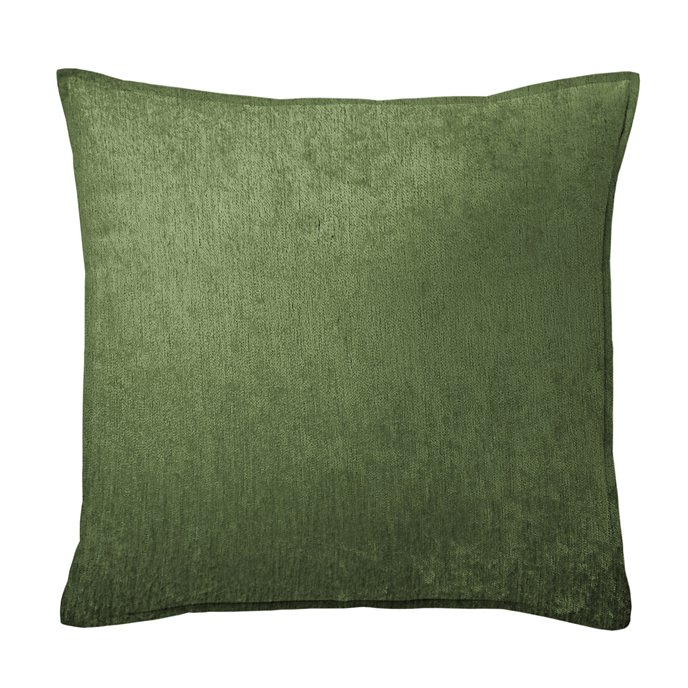 Juno Velvet Caper Decorative Pillow - Size 20" Square Thumbnail