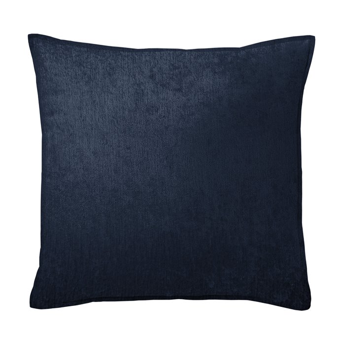 Juno Velvet Navy Decorative Pillow - Size 24" Square Thumbnail