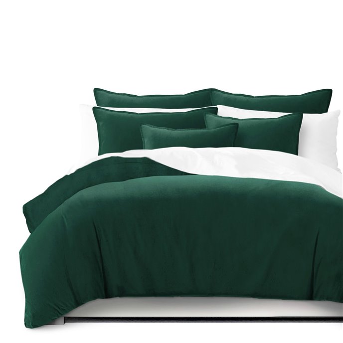 Vanessa Emerald Comforter and Pillow Sham(s) Set - Size Super King Thumbnail