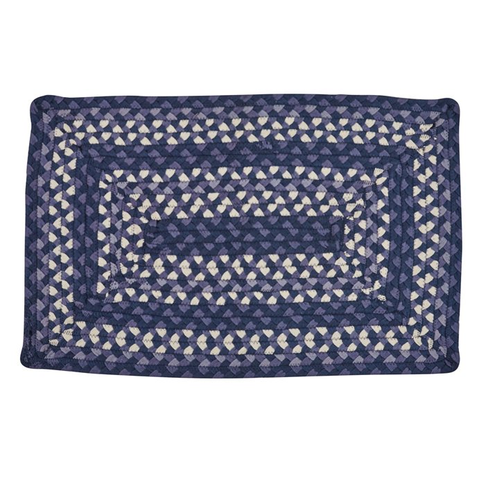 Bluestone Braided Rectangle Rug 20X30 Thumbnail