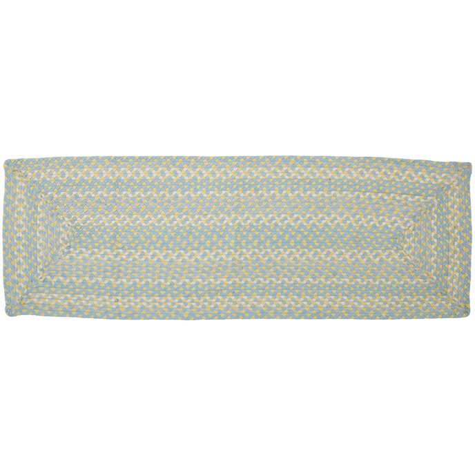 Cozy Cottage Braided Rectangle Rug Runner 2X6 Thumbnail