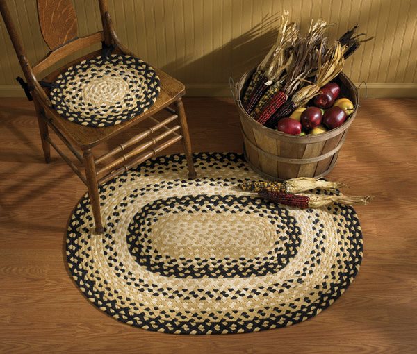 Cornbread Braided Rug 32X42 Thumbnail