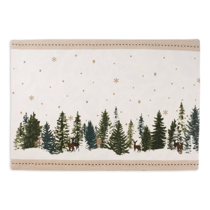 Winter Woodland Printed Placemat Thumbnail