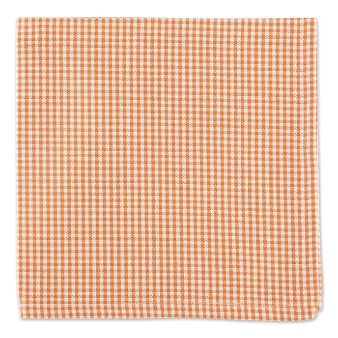 Pumpkin Patch Gingham Napkin Thumbnail