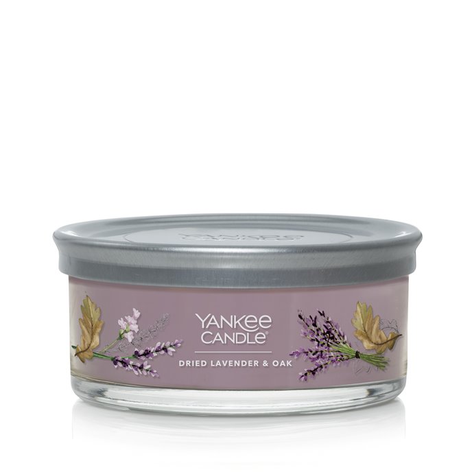 Yankee Candle Dried Lavender & Oak Signature 5 Wick Tumbler Thumbnail