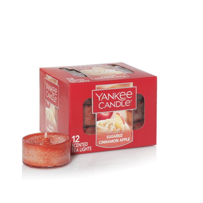 Yankee Candle Sugared Cinnamon Apple Tea Lights Thumbnail