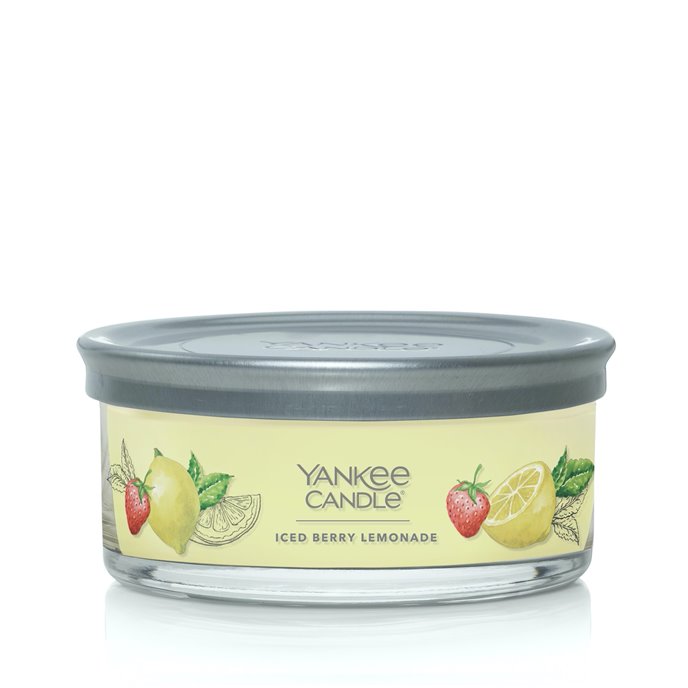 Yankee Candle Iced Berry Lemonade Signature 5 Wick Tumbler Thumbnail