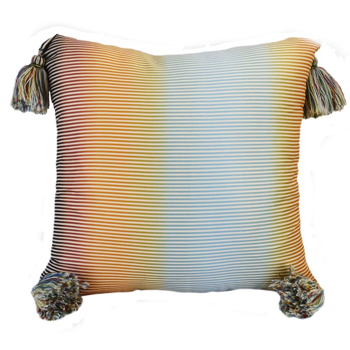 Natures Collage Decorative Pillow -  Ombre Thumbnail