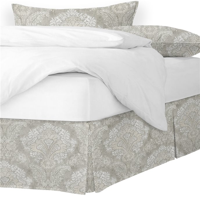 Ophelia Stone Full/Double Bed Skirt 15" drop Thumbnail