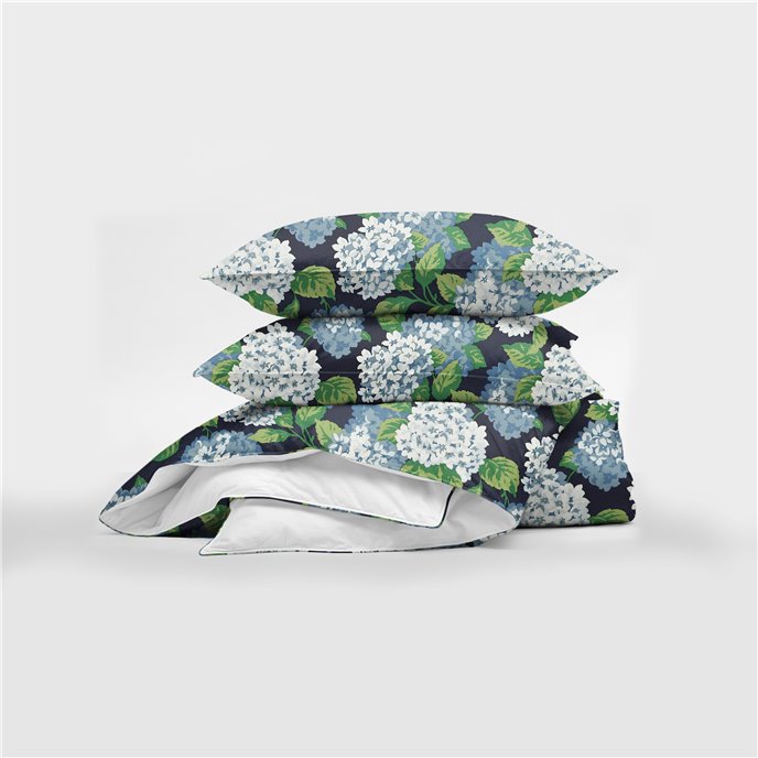 Midnight Garden Navy Standard/Queen Pillow Sham Thumbnail