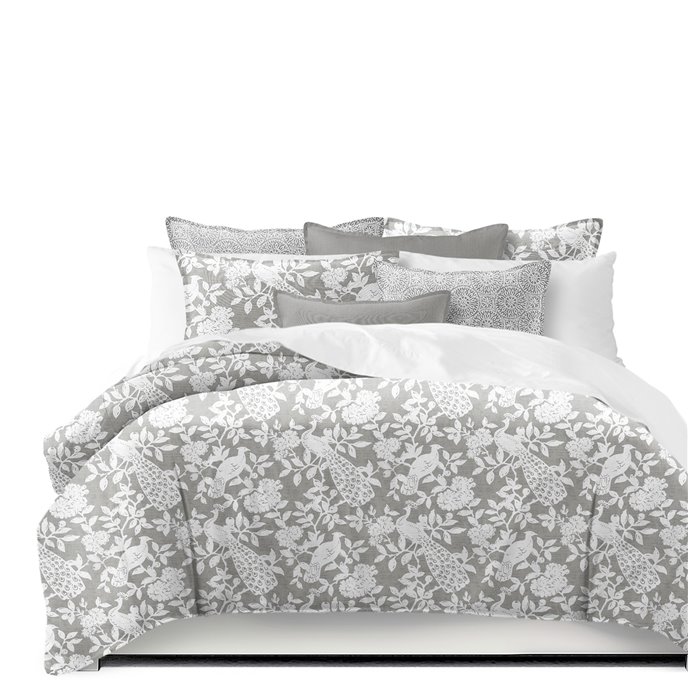 Lark Taupe Full/Double Comforter & 2 Shams Set Thumbnail