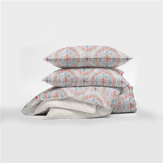 Zayla Coral King Pillow Sham Thumbnail