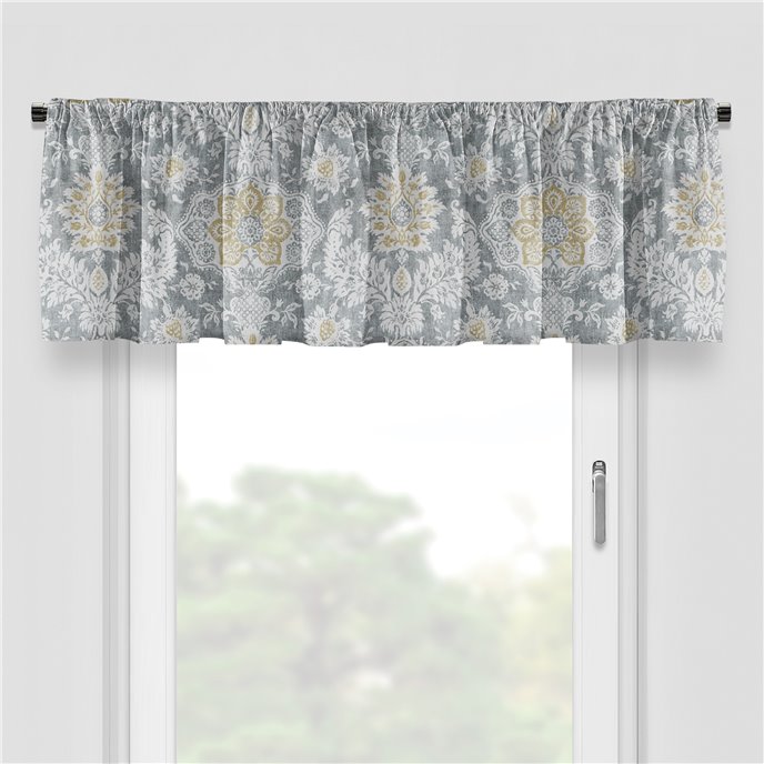 Osha Barley/Gray Tailored Valance Thumbnail