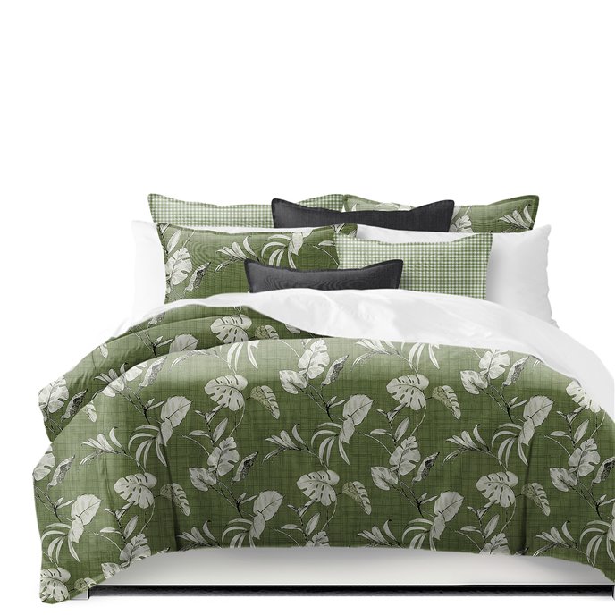 Tropez Green Super Queen Comforter & 2 Shams Set Thumbnail