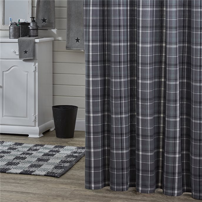 Beaumont Plaid Shower Curtain 72X72 Thumbnail