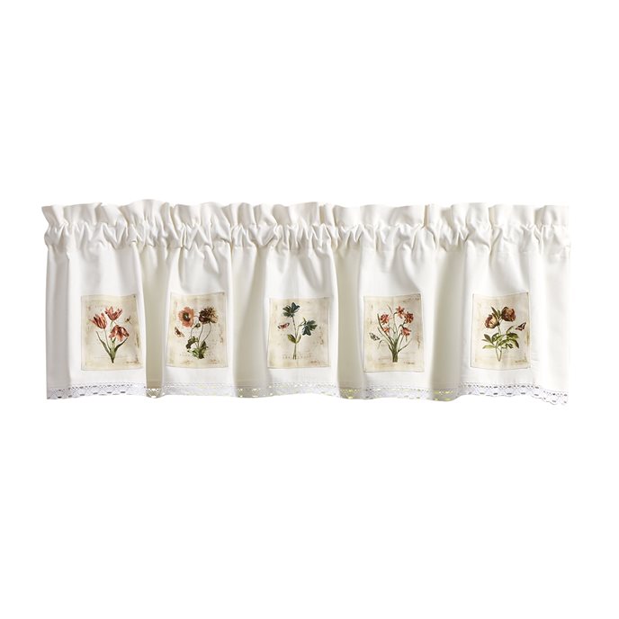 Antiquarian Blooms Patch Valance 60X14 Thumbnail