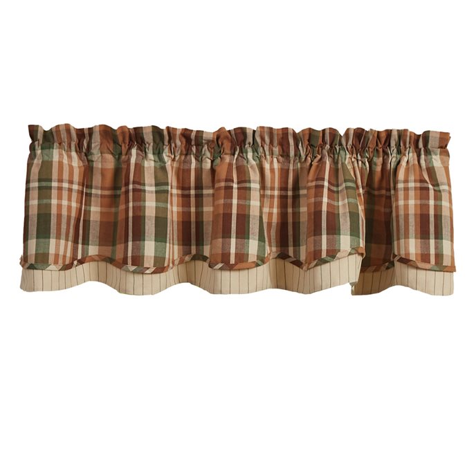 Woodbourne Lined Layered Valance 72X16 Thumbnail