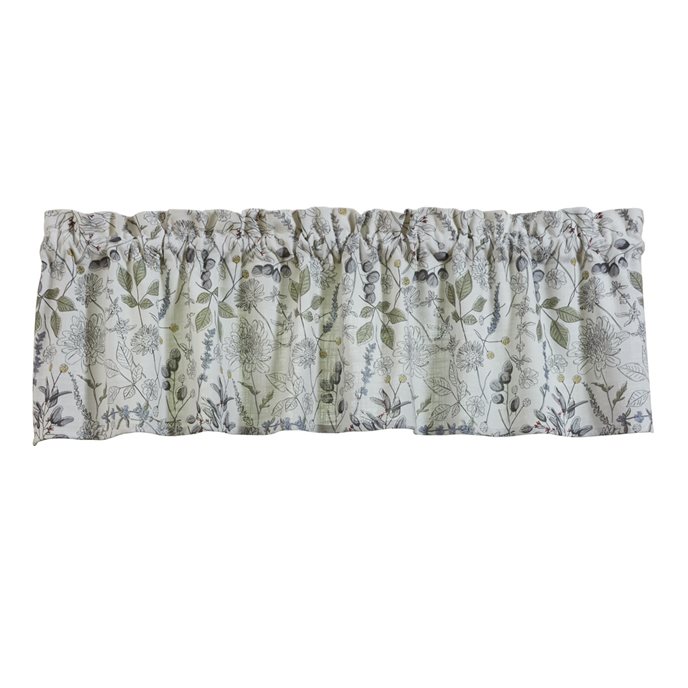 Chloe Floret Printed Valance 60X14 Thumbnail