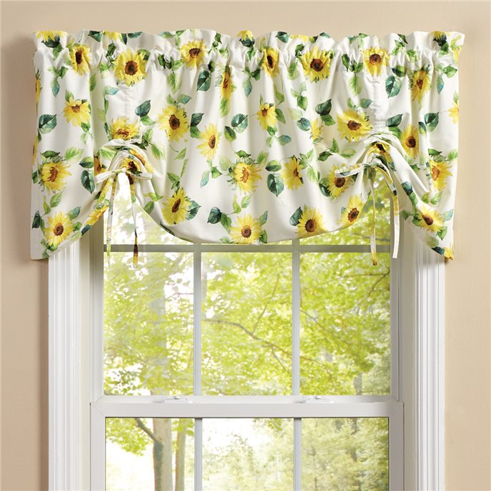 Follow The Sun Lined Farmhouse Valance 60X20 Thumbnail