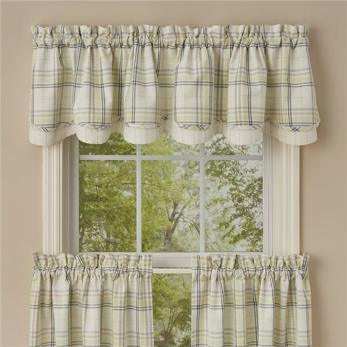 Dew Drop Lined Layered Valance 72X16 Thumbnail