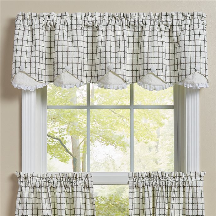 Kindred Lined Scalloped Valance 58X15 Thumbnail