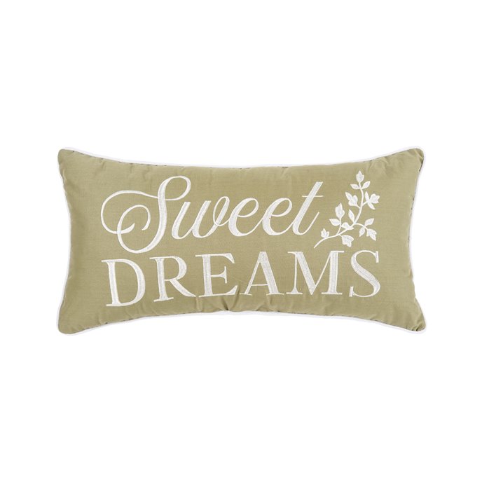 Sweet Dreams Botanical Throw Pillow Thumbnail