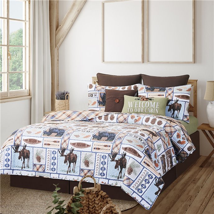 Oakley Lodge Full/Queen Quilt Set Thumbnail