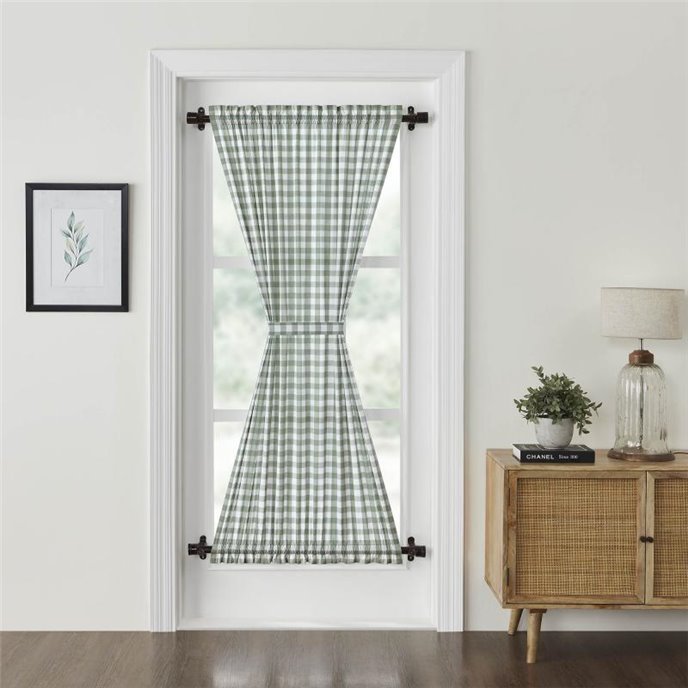 Annie Buffalo Green Check Door Panel 72x40 Thumbnail