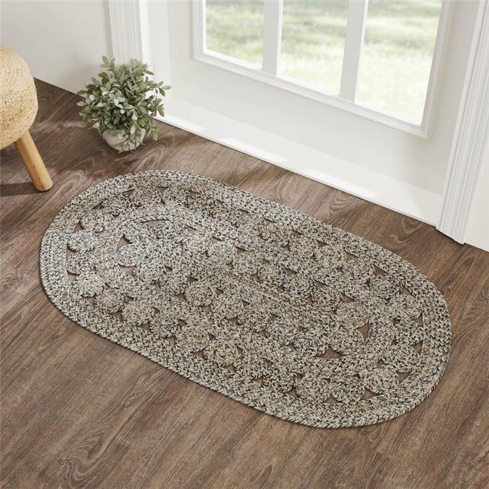 Celeste Blended Pebble Indoor/Outdoor Rug Oval 27x48 Thumbnail