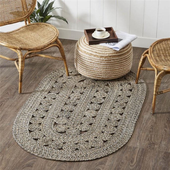 Celeste Blended Pebble Indoor/Outdoor Rug Oval 36x60 Thumbnail