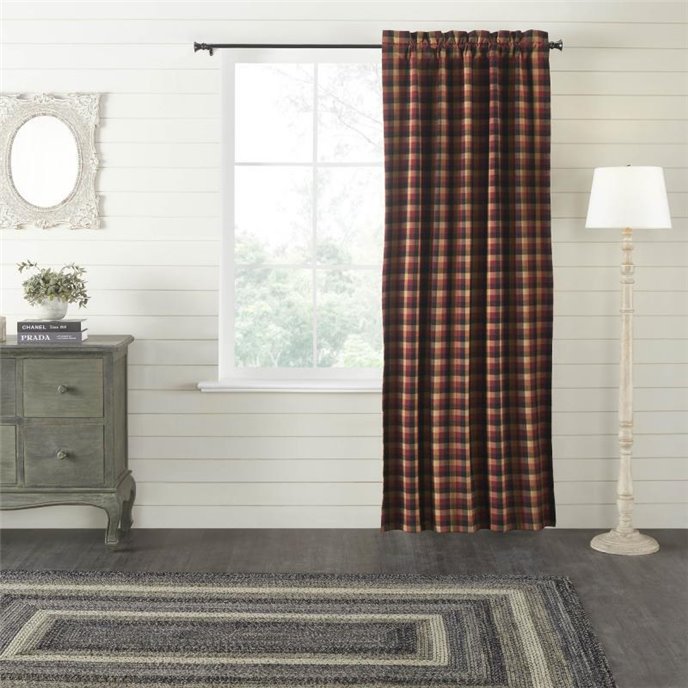 Heritage Farms Primitive Check Blackout Panel 84x40 Thumbnail