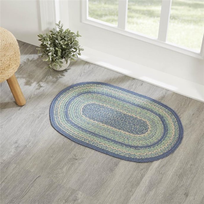 Jolie Jute Rug Oval w/ Pad 20x30 Thumbnail
