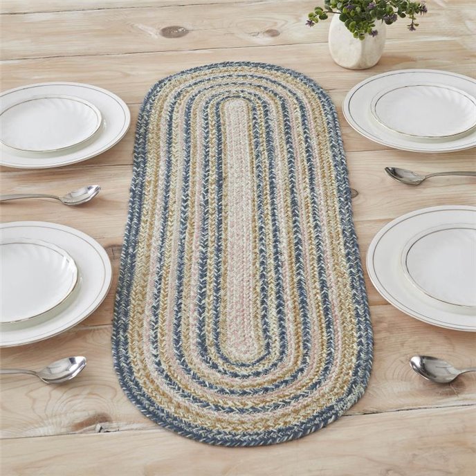 Kaila Jute Oval Runner 12x36 Thumbnail