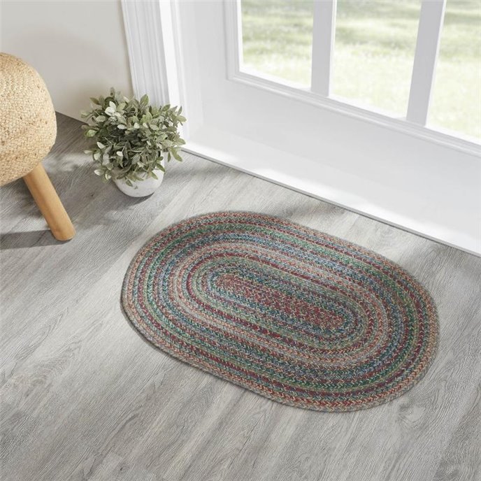 Multi Jute Rug Oval w/ Pad 20x30 Thumbnail