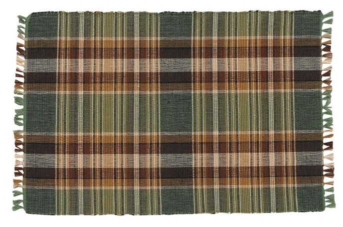 Wood River Woven Plaid Placemat Thumbnail