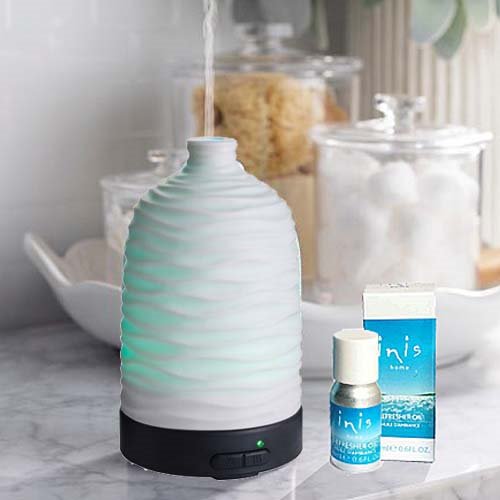 Essential Oil Diffuser Harmony by Airomé with Inis Home Fragrance Oil Thumbnail