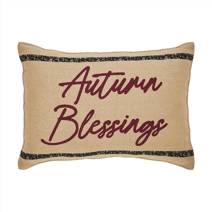 Connell Autumn Blessings Pillow 9.5x14 Thumbnail