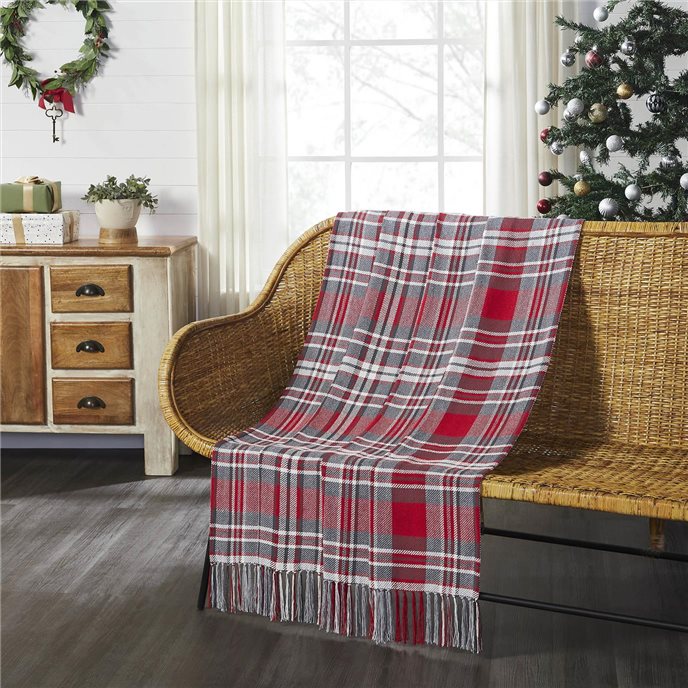 Gregor Plaid Woven Throw 50x60 Thumbnail