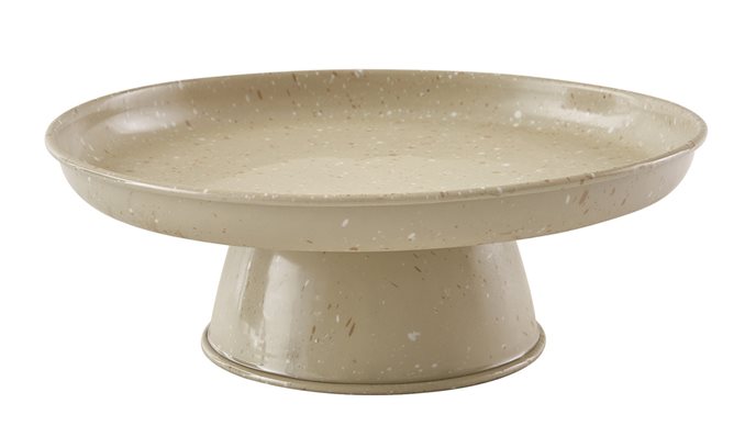 Granite Enamelware Cake Pedestal Sandstone Thumbnail