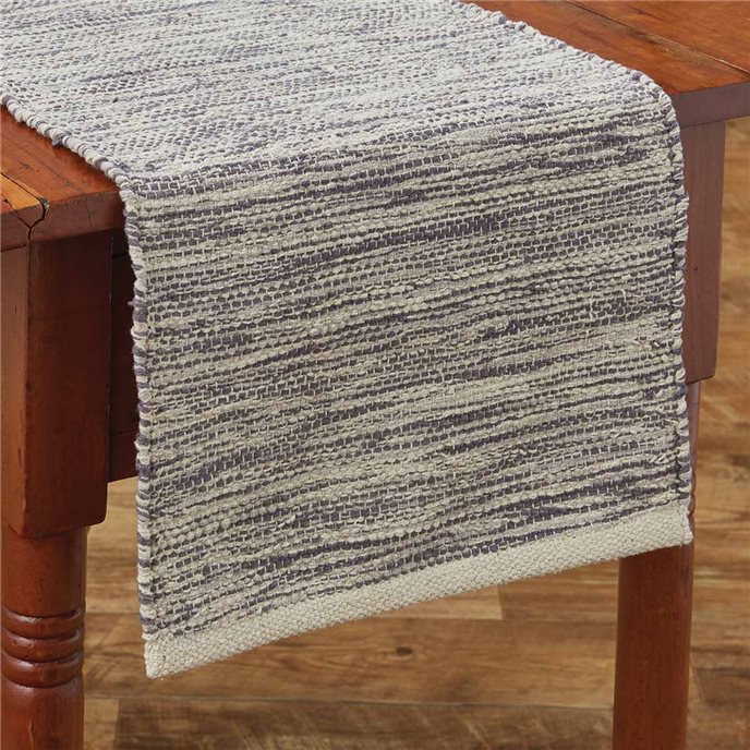 Ashfield Yarn Table Runner 13X36 Dark Gray Thumbnail